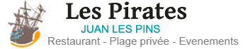 Logo plage les pirates Juans les Pins